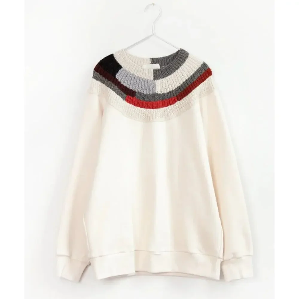 Mosaic Knit Sweater by Correll‎ Correll Size Medium